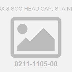 Screw: M 3X 8;Soc Head Cap, Stainless Steel